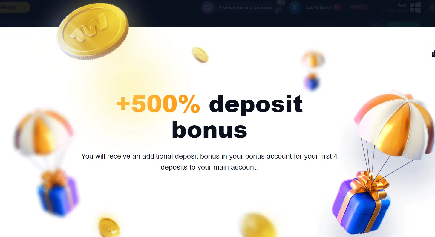 first deposit