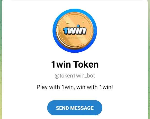 1win Crypto Bot Telegram